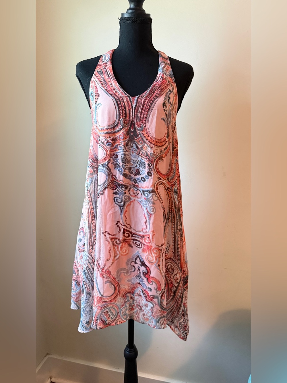 Altar’d State Pink Blush Halter Dress